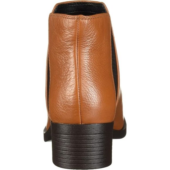 Kenneth Cole New York Women's Levon Chelsea Fashion Boot with Elastic Cognac 7M - Picture 5 of 8